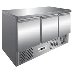 Saladette e tavolo refrigerato in acciaio inox Forcar G-S903TOP