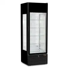 ESPOSITORE VERTICALE REFRIGERATO - MOD GLAMOUR TOWER B - CAPACITA' Lt 442 - TEMPERATURA -18°/-23° C - Dimensioni cm L 68 x P 70,6 x h 200 - Norma CE