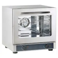 Forno elettrico combinato a convezione e vapore per gastronomia, panetteria e pasticceria 4 teglie Allforfood I/O 43