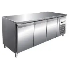 Tavolo refrigerato in acciaio inox Forcar G-GN3100TN