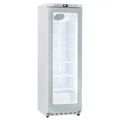 Armadio frigorifero - Mod GN 400 G TN - Statico con agitatore - Gastronorm 2/1 (cm 65 x 53) - N 1 porta vetro - Capacità Lt 400 - Temperatura +2°/+10º C - Dimensioni cm L 60 x P 62,5 x h 186