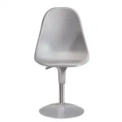 SEDIA HARMONY - MOD. HARMONY BTP - GIREVOLE SU BASAMENTO CO-INIETTATO IN METALLO POLIMERO E REGOLABILE IN ALTEZZA A GAS - SCOCCA IN TECNOPOLIMERO - PER USO INTERNO - DIM. cm L 47 x P 54 x H 88 - NORMA CE