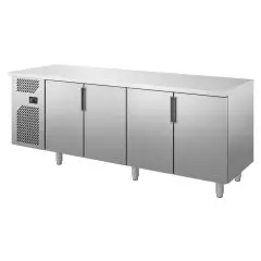 Tavolo refrigerato in acciaio inox Allforfood LVHG741