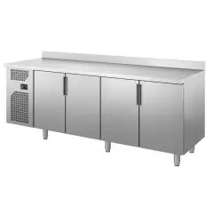 Tavolo refrigerato in acciaio inox Allforfood LVHG742