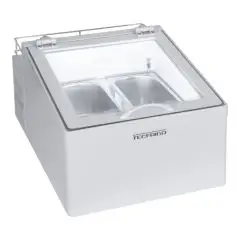 Espositore da banco per gelato mantecato - Mod ICE POINT 2 0 - Refrigerazione statica - Temperatura da -10° a -22° C