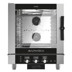 Forno a gas combinato a convezione e vapore per gastronomia, panetteria e pasticceria 7 teglie Alphatech ICON ICGT071E