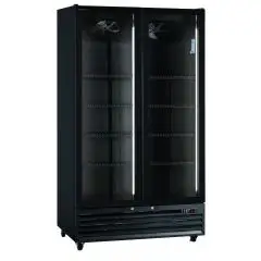 Espositore refrigerato per bibite con capacità Lt 879 e temperatura da 0 a +10 °C Klimaitalia ICOOL 110 BLACK