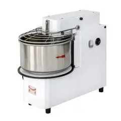 Impastatrice a spirale con testa sollevabile e vasca removibile Allforfood MVTE 20