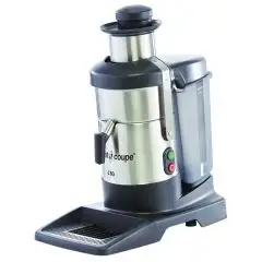 CENTRIFUGA - Mod. J 80 BUFFET - Conserva le vitamine e non riscalda gli alimenti - Velocità costante 3000 giri/min - Produzione fino a 120 litri/h - Potenza W 700 - Alimentazione monofase 230V - Dimensioni cm L 26 x P 56,5 x 59,5 h