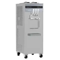 MACCHINA SOFT PER GELATO DA PAVIMENTO - Mod GESO KE3P VERTICAL - CAPACITA' lt 2 x 12 - CONDENSATORE AD ARIA/ACQUA - ALIMENTAZIONE V 400/50Hz TRIFASE - POTENZA Kw 4,1 - DIMENSIONI cm L 53 x P 67/77 x h 144
