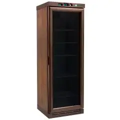 CANTINETTA PER VINI REFRIGERATA IN LEGNO - Mod. KL2791 - Statica - Temperatura +2&deg;/+8&deg;C - Capacit&agrave; Lt. 310 - Alimentazione monofase 230V/1/50Hz - Potenza W 185 - Dimensioni cm L 64 x P 61 x h 186 - Peso Kg 130