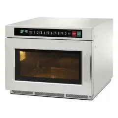FORNO A MICROONDE - MOD. KMW600D - COMANDI DIGITALI - STRUTTURA E CAMERA IN ACCIAIO - CAPACITA' CAMERA DI COTTURA Lt. 27 - POTENZA RESA W 1000 - ALIMENTAZIONE MONOFASE 230V - DIMENSIONI cm. L 46,5 x P 58,7 x 37 h