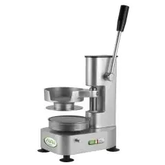 AMBURGATRICE MANUALE - MOD. PRAM13 - DIMENSIONI STAMPO Ø cm 13 - DIM. Cm L 19 x P 30 x H 28 - NORMA CE