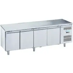 Tavolo refrigerato in acciaio inox Forcold M-GN4100TN-FC