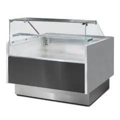 Banco alimentare refrigerato - Mod ERRE VD - Ventilato - Temperatura °C +2/+5 - Profondità piano espositivo: 65 CM