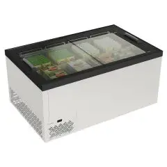 ISOLA PANORAMICA - MOD. OASI 150 AW - REFRIGERAZIONE STATICA - SBRINAMENTO AUTOMATICO - CAPACITA' Lt. 551 - TEMPERATURA +5°/-25°C - DIM. cm. L 154,4 x P 96,4 x h 82,6