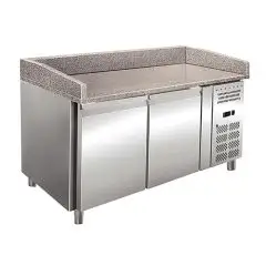 Banco pizza refrigerato in acciaio inox Klimaitalia RB02