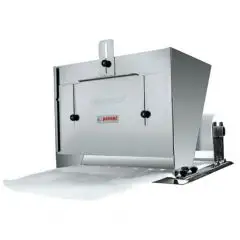 MACCHINA PER BISCOTTI - MOD. ROLLER BISCUIT - STRUTTURA IN ACCIAIO INOX - FUNZIONAMENTO MECCANICO - STENDE TUTTI I TIPI DI BISCUIT O MASSE DI PARI DENSITA' CON ESTREMA VELOCITA' - DIMENSIONI cm L 47 x P 40 x 32 h -NORMA CE