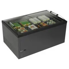 ISOLA PANORAMICA - MOD. SARDINIA 150 AGV - REFRIGERAZIONE STATICA - SBRINAMENTO AUTOMATICO - COMPRESSORE A GIRI VARIABILI - CAPACITA' Lt. 551 - TEMPERATURA +5°/-25°C - DIM. cm. L 154,4 x P 96,4 x h 89,5