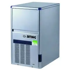Fabbricatore di ghiaccio a cubetti cavi ad aria Kg 32 ad acqua Kg 31 Simag SEI 30