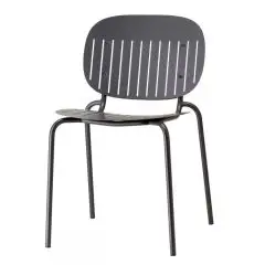 SEDIA SI-SI BARCODE - MOD. 2508 - TELAIO DIAM. ø mm. 20 IN ACCIAIO ZINCATO E VERNICIATO - PER USO INTERNO ED ESTERNO - IMPILABILE - DIM. cm L 50 x P 55 x H 80 - NORMA CE