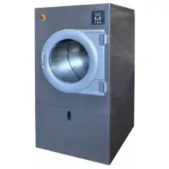 ESSICCATOIO ROTATIVO - MOD. FET 23 - CESTO IN ACCIAIO INOX - RISCALDAMENTO ELETTRICO O A GAS - INVERSIONE ROTAZIONE CESTO - 5 PROGRAMMI DI LAVORO - CAPACITA' Kg 23 - VELOCITA' CESTO 15-60 GIRI/MIN - PROGRAMMAZIONE DIGITALE - DIMENSIONI cm L 111 x P 103,5 