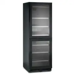 Vetrina refrigerata per esposizione di salumi e formaggi con capacità Lt 455 e temperatura da (2x) 0 a +20 °C Klimaitalia SF 180 INOX