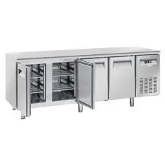 Tavolo refrigerato in acciaio inox Cool Head SF 4100