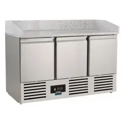 Saladette e banco pizza refrigerato in acciaio inox Klimaitalia SF 903 PZ