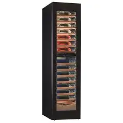 Vetrina refrigerata per vino con capacità Lt 385 e temperatura +2° / +12 ° C / +12° / +20 ° C Klimaitalia UY 105 2VD