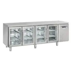 Tavolo refrigerato in acciaio inox Cool Head SRG 4100