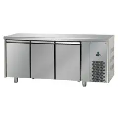 Tavolo refrigerato in acciaio inox Tecnodom UG03MBT