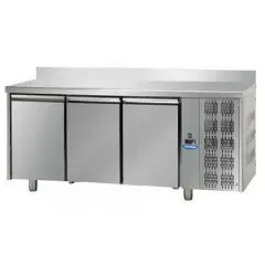 Tavolo refrigerato in acciaio inox Tecnodom UQ03MAL