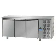 Tavolo refrigerato in acciaio inox Tecnodom UQ03M
