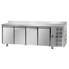 Tavolo refrigerato in acciaio inox Tecnodom UQ04MAL