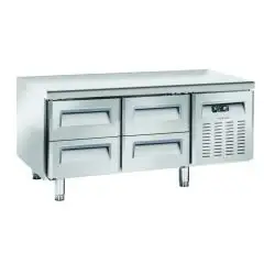 Tavolo refrigerato in acciaio inox Cool Head UGN 2140