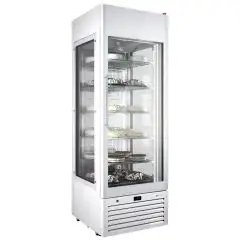 ESPOSITORE VERTICALE REFRIGERATO - MOD. VENERE PSW - CAPACITA' LT. 470 - TEMPERATURA -2°/+10°C - Dim. cm. L 66,8 x P 77,3 x h 200 - Norma CE