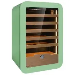 Vetrina refrigerata per vino con capacità Lt 126 e temperatura da +2 a +20 °C Klimaitalia VINARIUS 40 GREEN