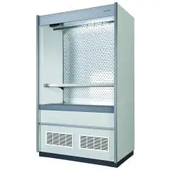 Espositore murale per carne con gancera - Mod VS - Temperatura 0°/+2°C - Ventilato