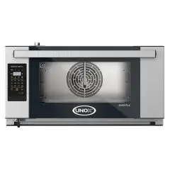 Forno elettrico a convezione con umidificatore per panetteria e pasticceria 3 teglie Unox Elena LED 2