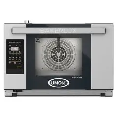 Forno elettrico a convezione con umidificatore per panetteria e pasticceria 3 teglie Unox Stefania LED 4