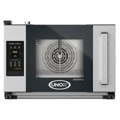 Forno elettrico a convezione con umidificatore per panetteria e pasticceria 3 teglie Unox Stefania Matic TOUCH 7