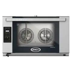 Forno elettrico a convezione con umidificatore per panetteria e pasticceria 4 teglie Unox Rossella LED