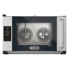Forno elettrico a convezione con umidificatore per panetteria e pasticceria 4 teglie Unox Rossella Matic MASTER