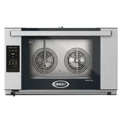 Forno elettrico a convezione con umidificatore per panetteria e pasticceria 4 teglie Unox Rossella TOUCH 2