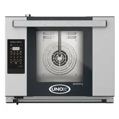 Forno elettrico a convezione con umidificatore per panetteria e pasticceria 4 teglie Unox Arianna LED 3