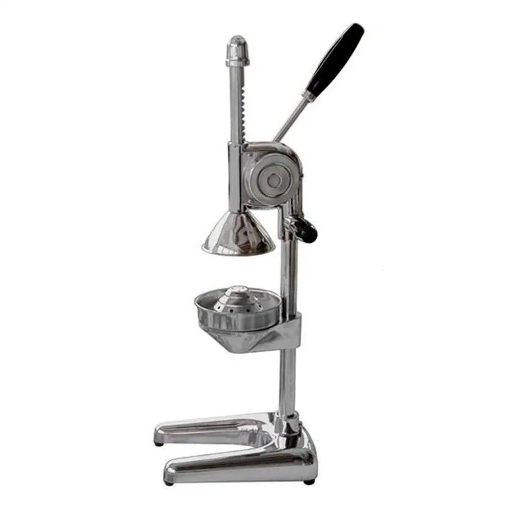 Spremiagrumi Manuale In Acciaio Inox E Lega Di Zinco – Grande, Con Manico In Silicone