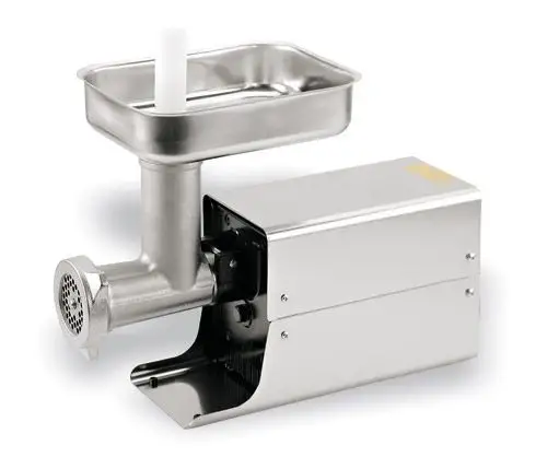 Amosfun Spingicarne Universale In Plastica Per Tritacarne - Accessorio Per Macelleria, Salsicce Fatte In Casa, Bianco - 6