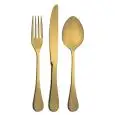 Forchettina Dolce Vintage Gold in Inox - ABERT Linea SUPERIOR - Altezza 143 - Imballo confezione da n. 12 Unità