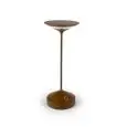 Lampada Led Corten Bronzo in Metallo - ABERT Linea TEMPO - Codice 9105517001 - Diametro 10 cm - Altezza  28 - Imballo confezione da n. 1 Unità